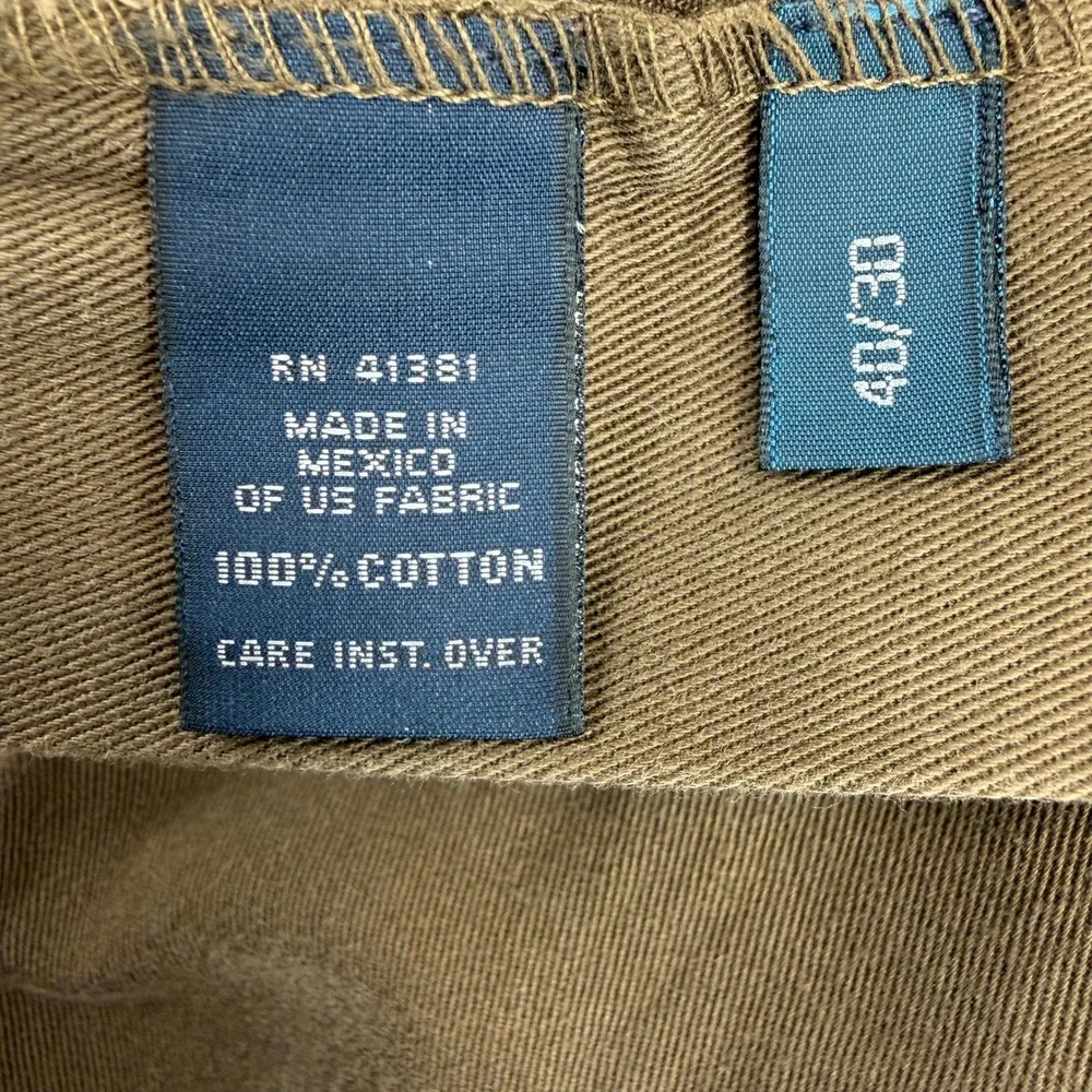 Vintage Polo Ralph Lauren Andrew Pant Mens 40x30 Brown Pleated Deadstock NWT